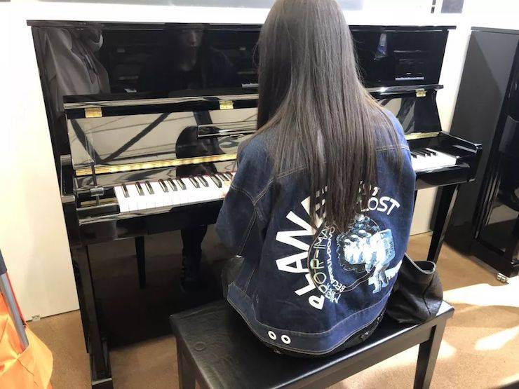 参观来宾试奏d88尊龙z6钢琴