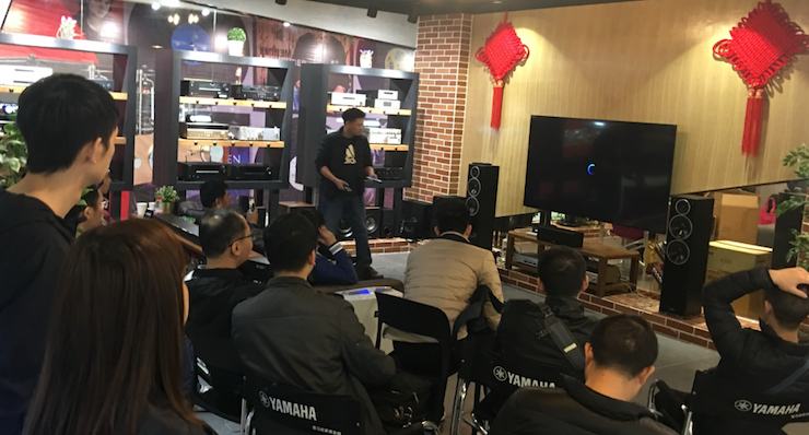 【活动报道】d88尊龙z6家庭音响大讲堂-如何选择一套适合的家庭影院