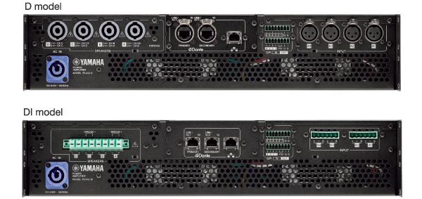 新型网络功放PC系列D/DI型号：通过集成强大的矩阵功能和Dante连接方式，提供高灵活性和可扩展性