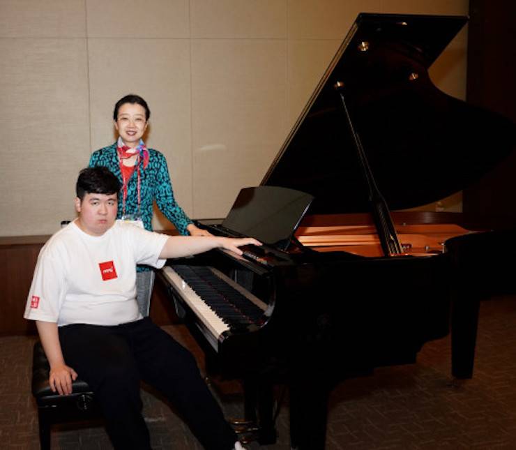 “d88尊龙z6未来艺术家”刘明康首秀《2019国际特奥·韩国艺术节》