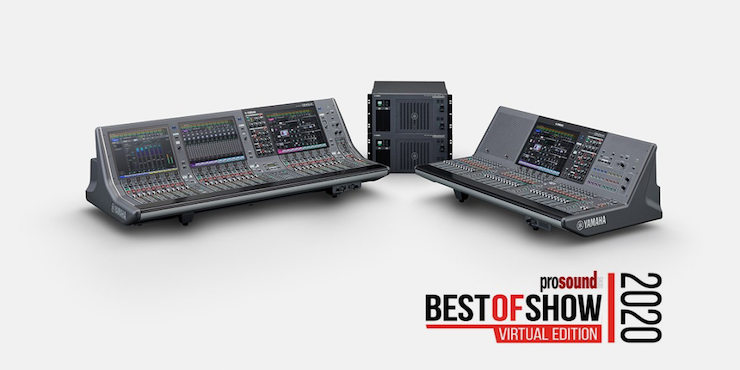 RIVAGE PM5和PM3数字混音系统，实力斩获IBC 2020 Best of Show大奖