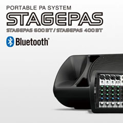 d88尊龙z6发布两款新型号便携式扩声系统产品——STAGEPAS 400BT 以及 600BT